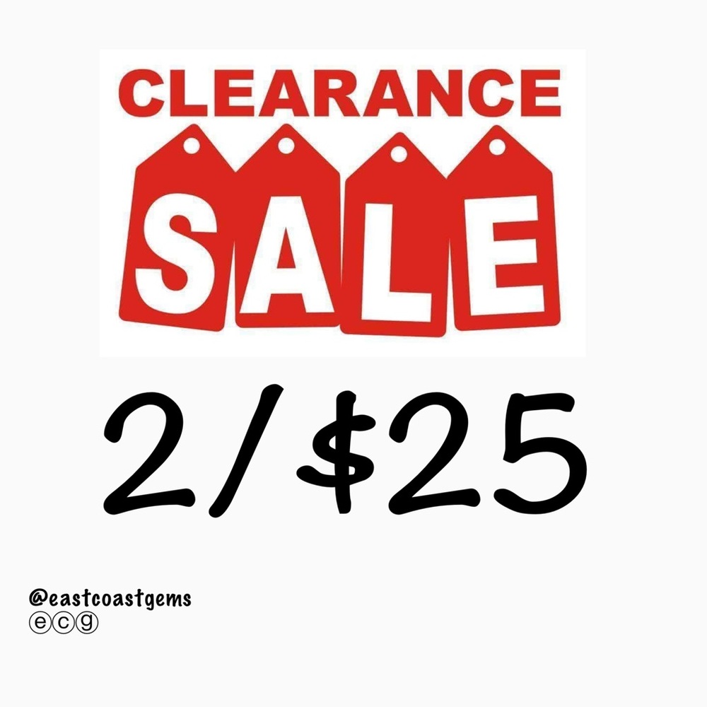 Clearance Sale Sign